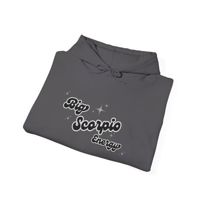 Dark-Big Scorpio Energy Unisex Heavy Blend Hoodie