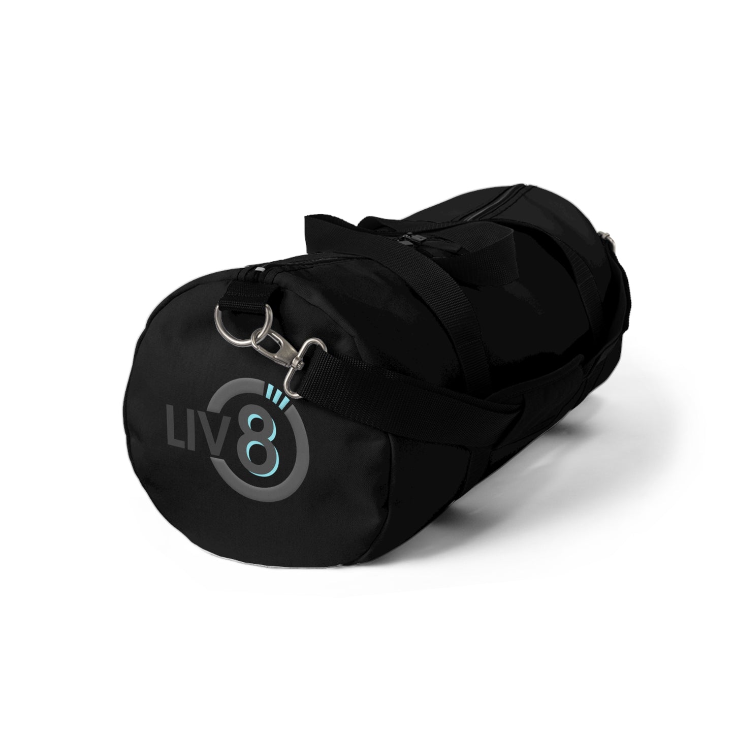 LIV8 Black/Black Duffle Bag