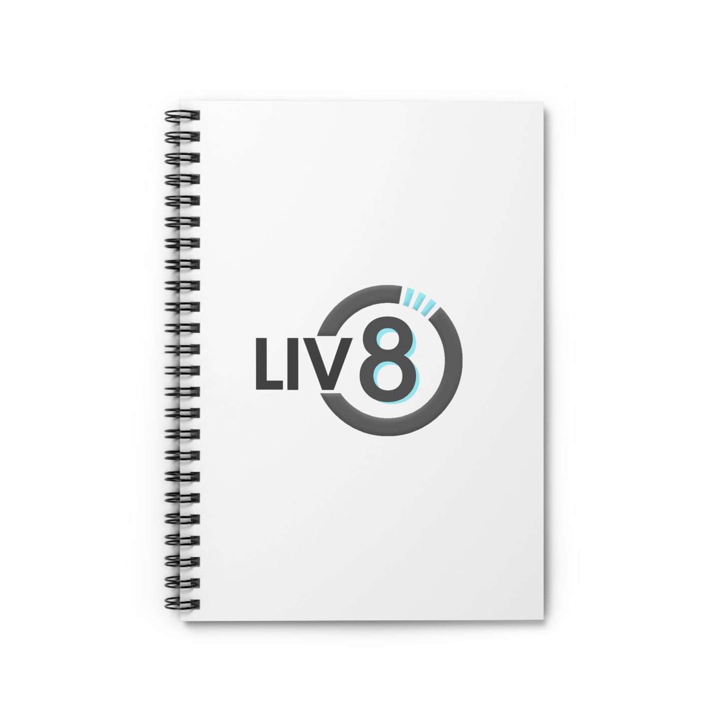 LIV8 Spiral Notebook - Ruled Line