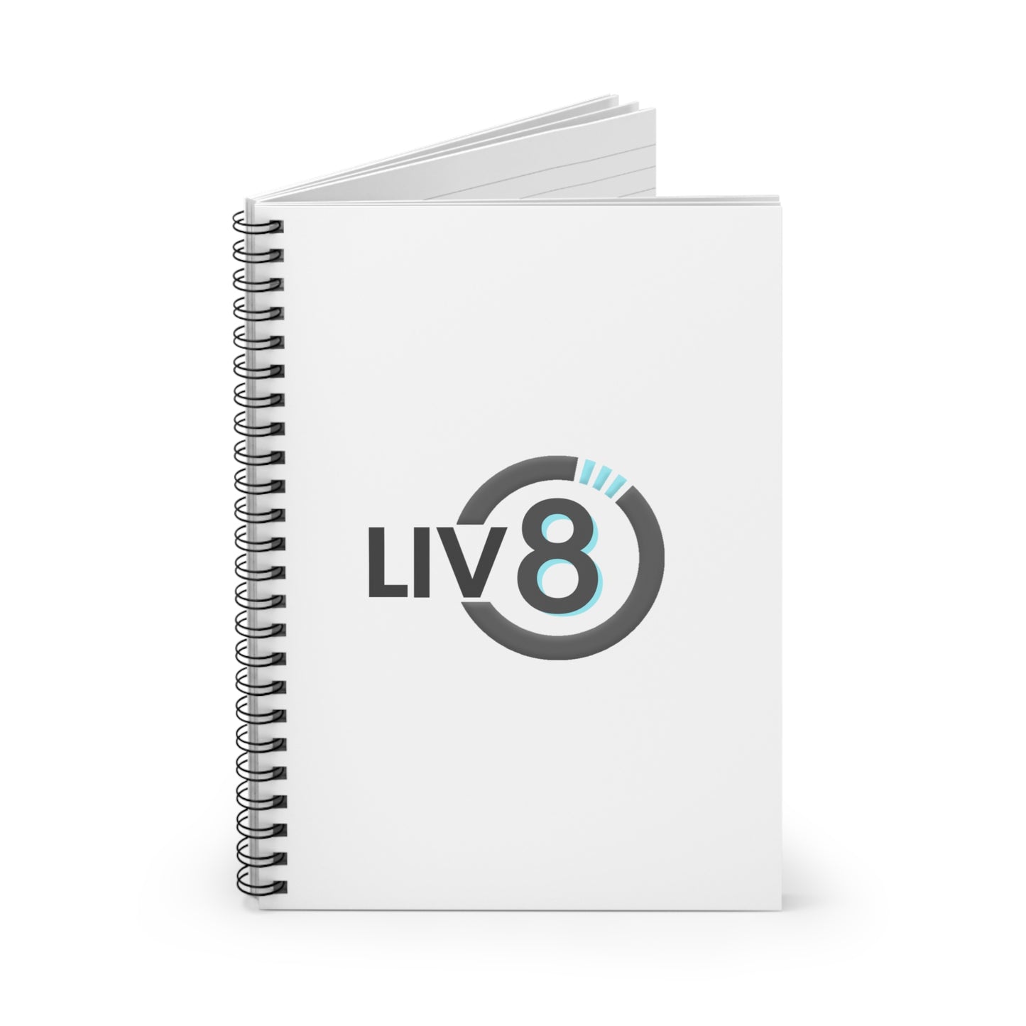 LIV8 Spiral Notebook - Ruled Line