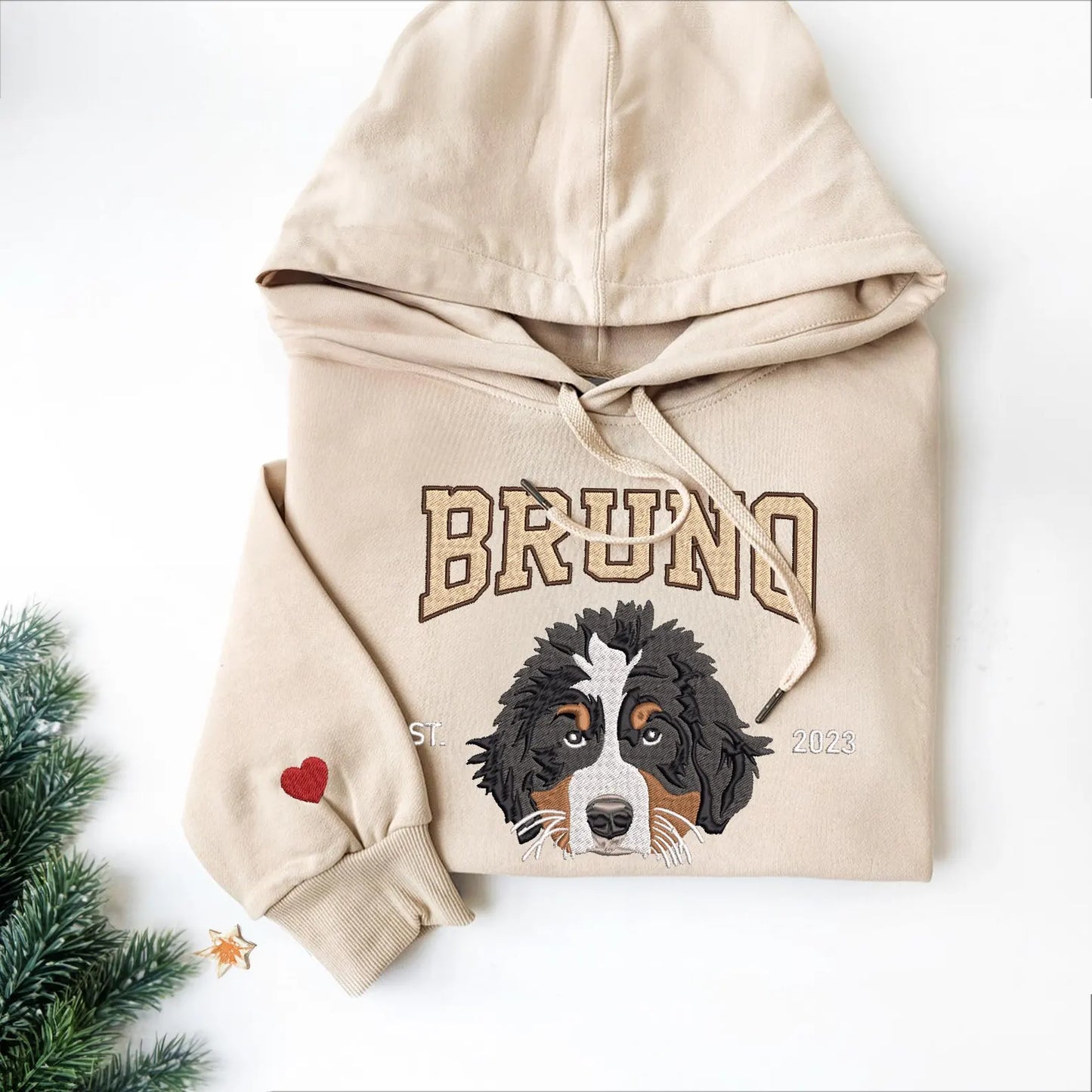 Pet Embroidered Sweatshirt