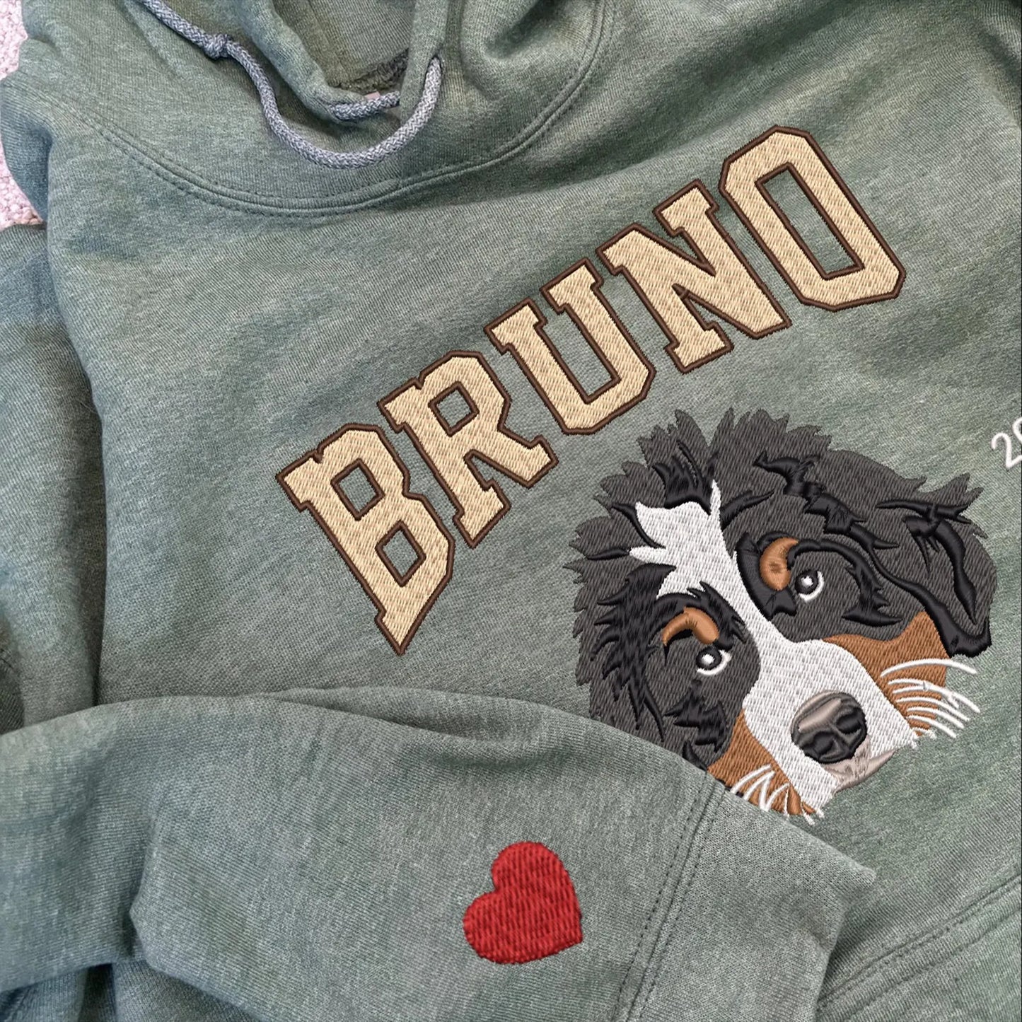 Pet Embroidered Sweatshirt